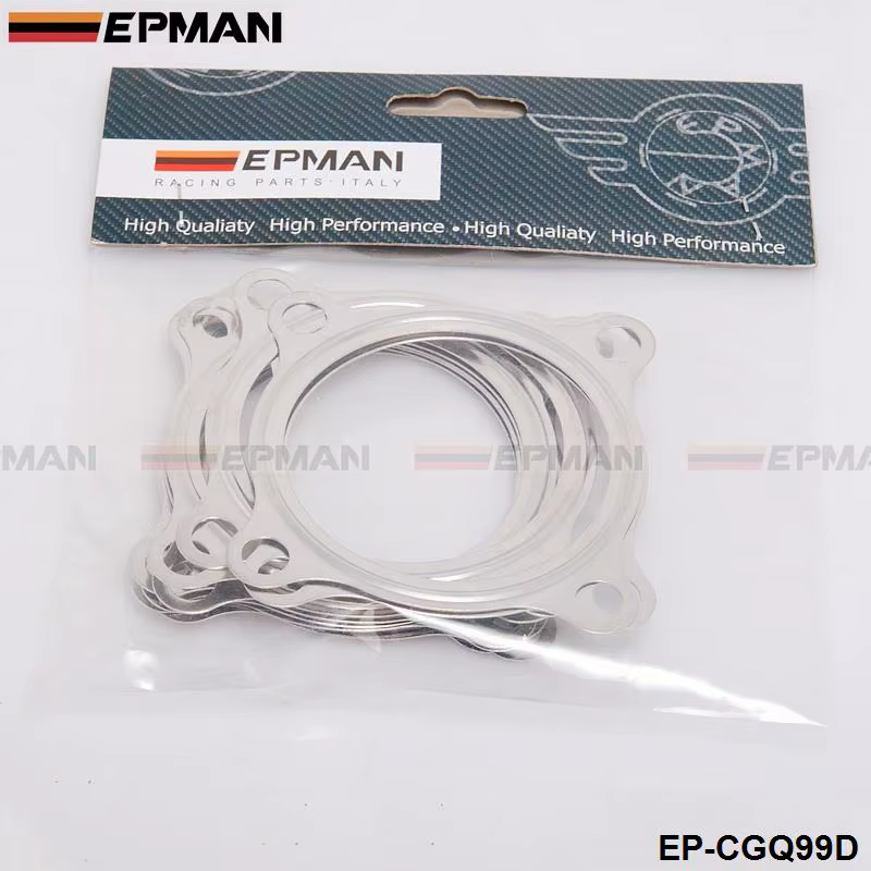 Junta de brida turbo EPMAN 2,5 pulgadas 4 tornillos GT3582R GT35 T3 - imagen 3