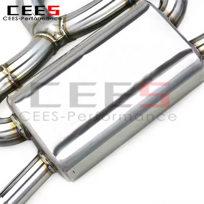 Cees Cat-back de acero inoxidable para VW Golf 7 R 2.0 T - imagen 5