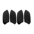 4pcs Armrest black