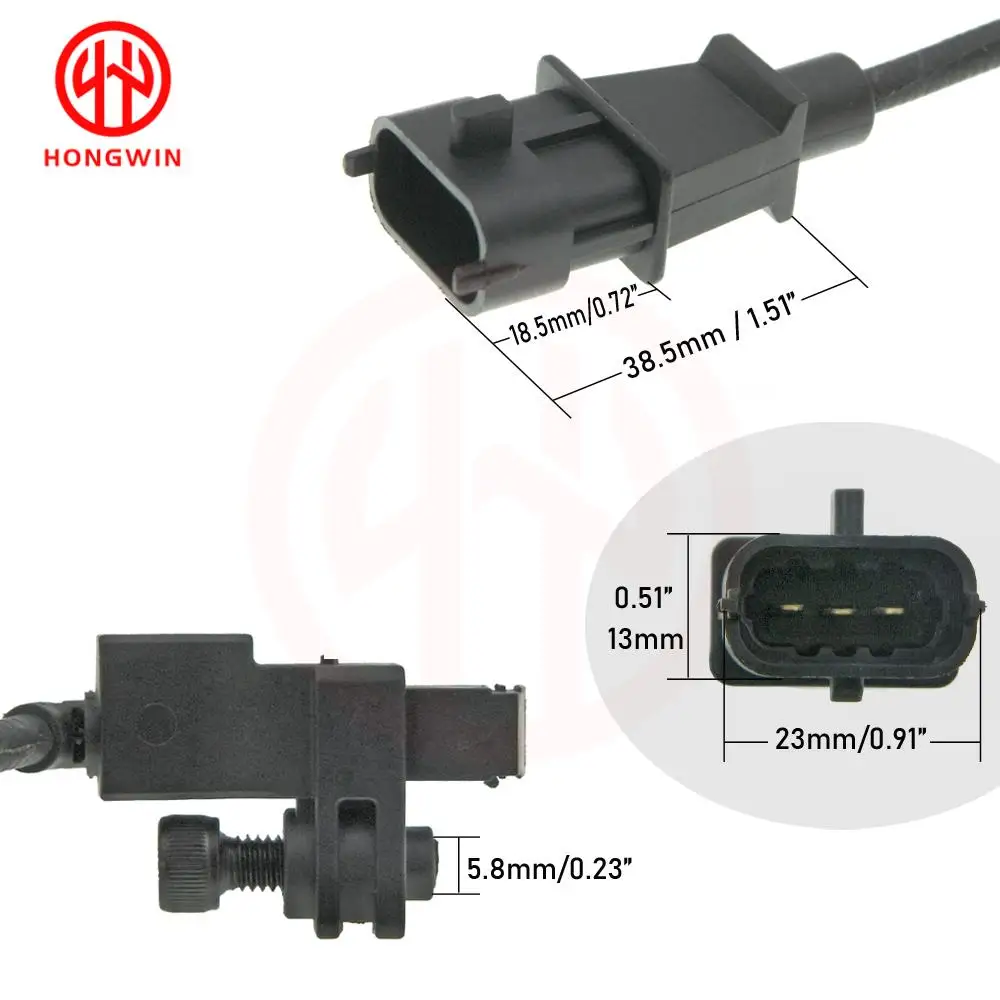 39180-2F000 Sensor posición cigüeñal Hyundai ix35 y Kia Sorento - imagen 5