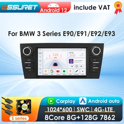 Radio Android BMW Serie 3 E90-E93 (2006-2012) GPS Carplay
