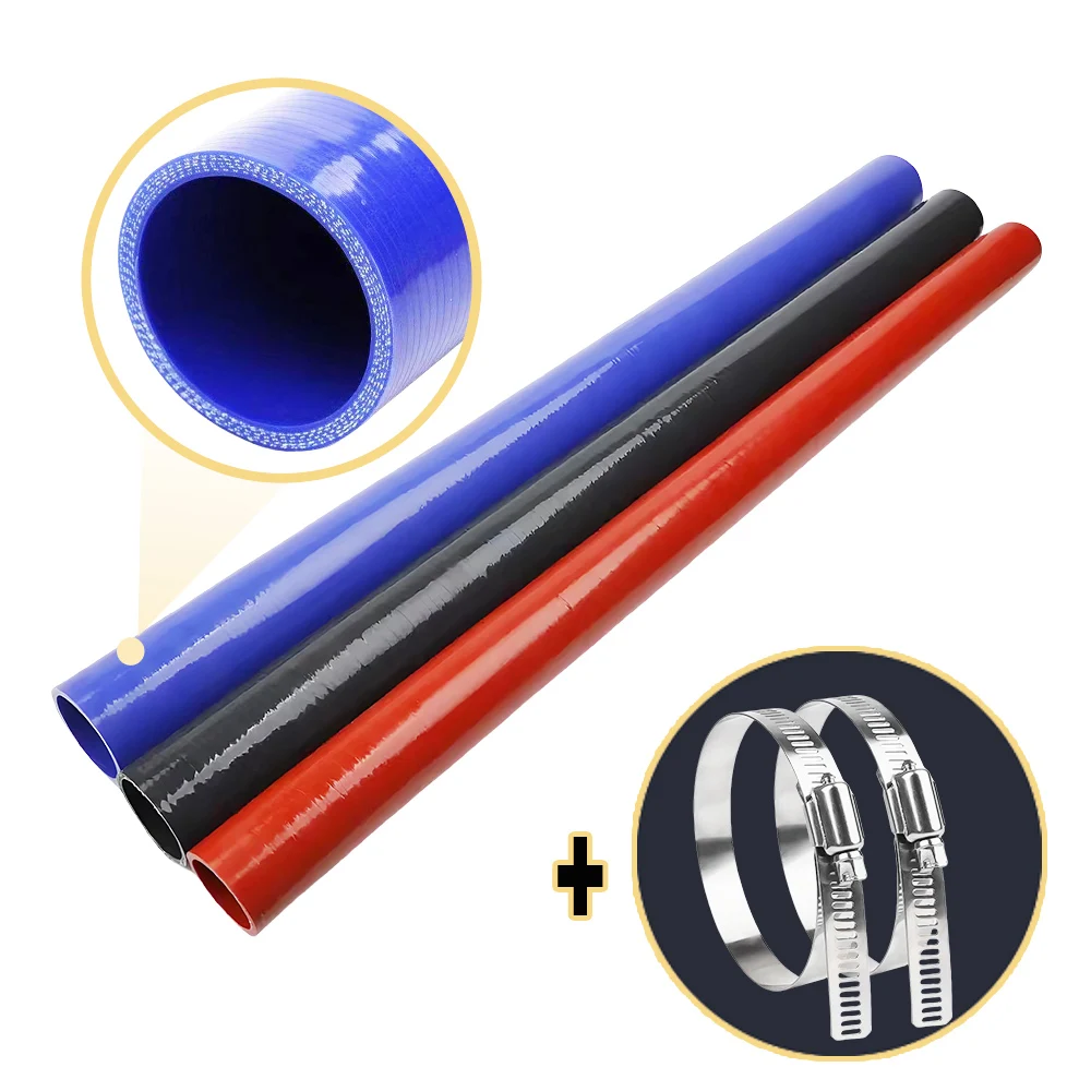 Manguera de silicona reforzada temperatura para intercooler y turbo - imagen 4
