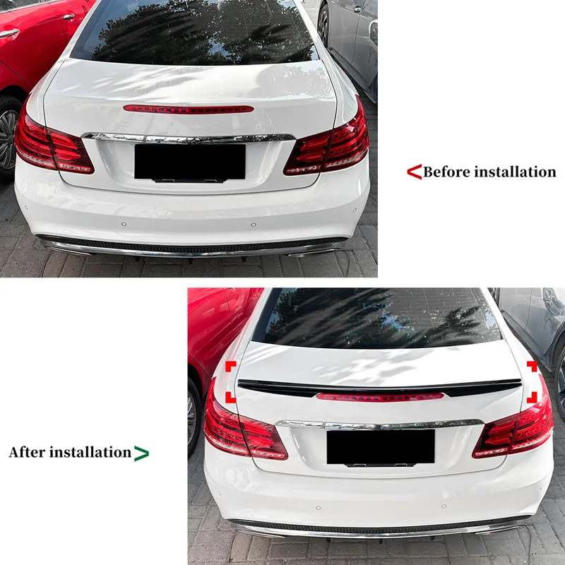 Spoiler trasero de carbono OEM Mercedes-Benz Clase E Coupé C207 - imagen 3