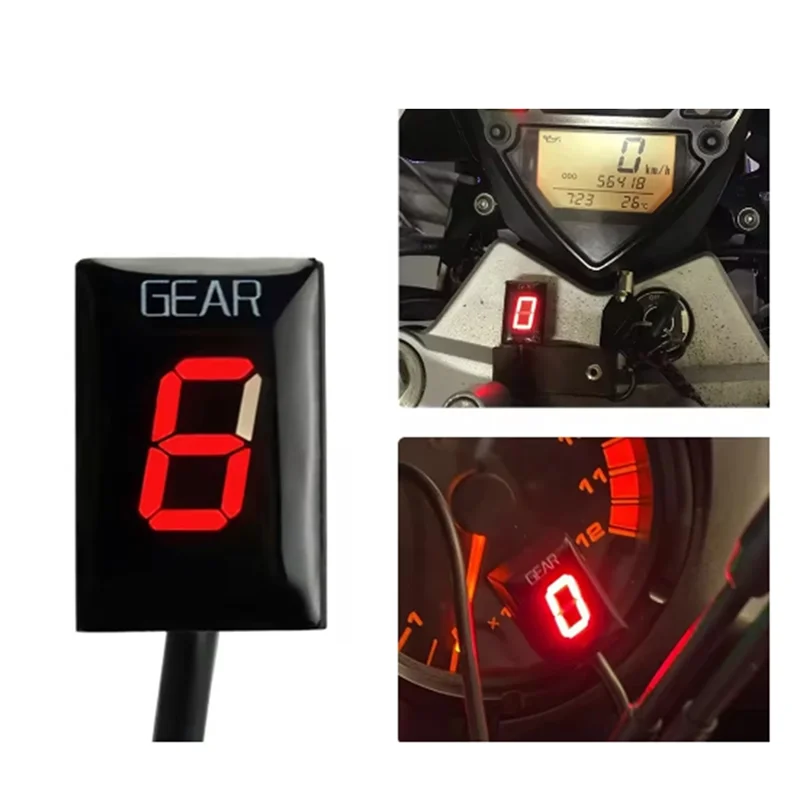 Indicador digital de marcha LED para Suzuki GSX1400 y GSF650 - imagen 3