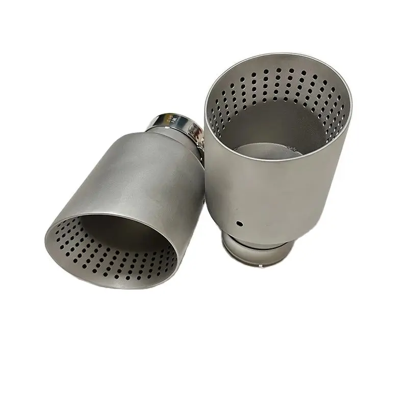 Punta de escape universal de acero inoxidable 63 mm – VW Golf GTI MK7 - imagen 3