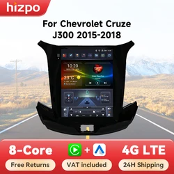 Radio multimedia Hizpo con Android Auto para Chevrolet Cruze J300