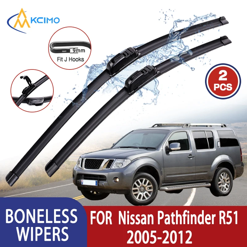 Limpiaparabrisas Kcimo tipo U para Nissan Pathfinder R51 2005-2012