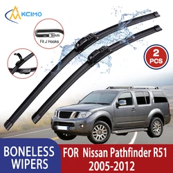 Limpiaparabrisas Kcimo tipo U para Nissan Pathfinder R51 2005-2012