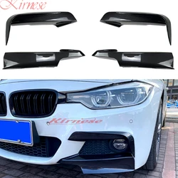 Splitter parachoques delantero con canards – BMW F30 F31 320i 328i 330i 335i 2012-2019