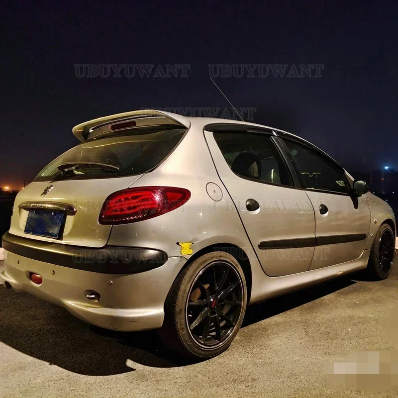 Spoiler trasero ABS Peugeot 206/207 – listo para pintar - imagen 3