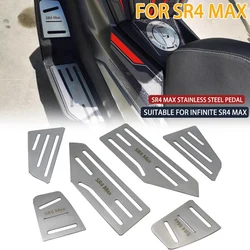 Estriberas acero inoxidable VOGE Sr4max para scooter