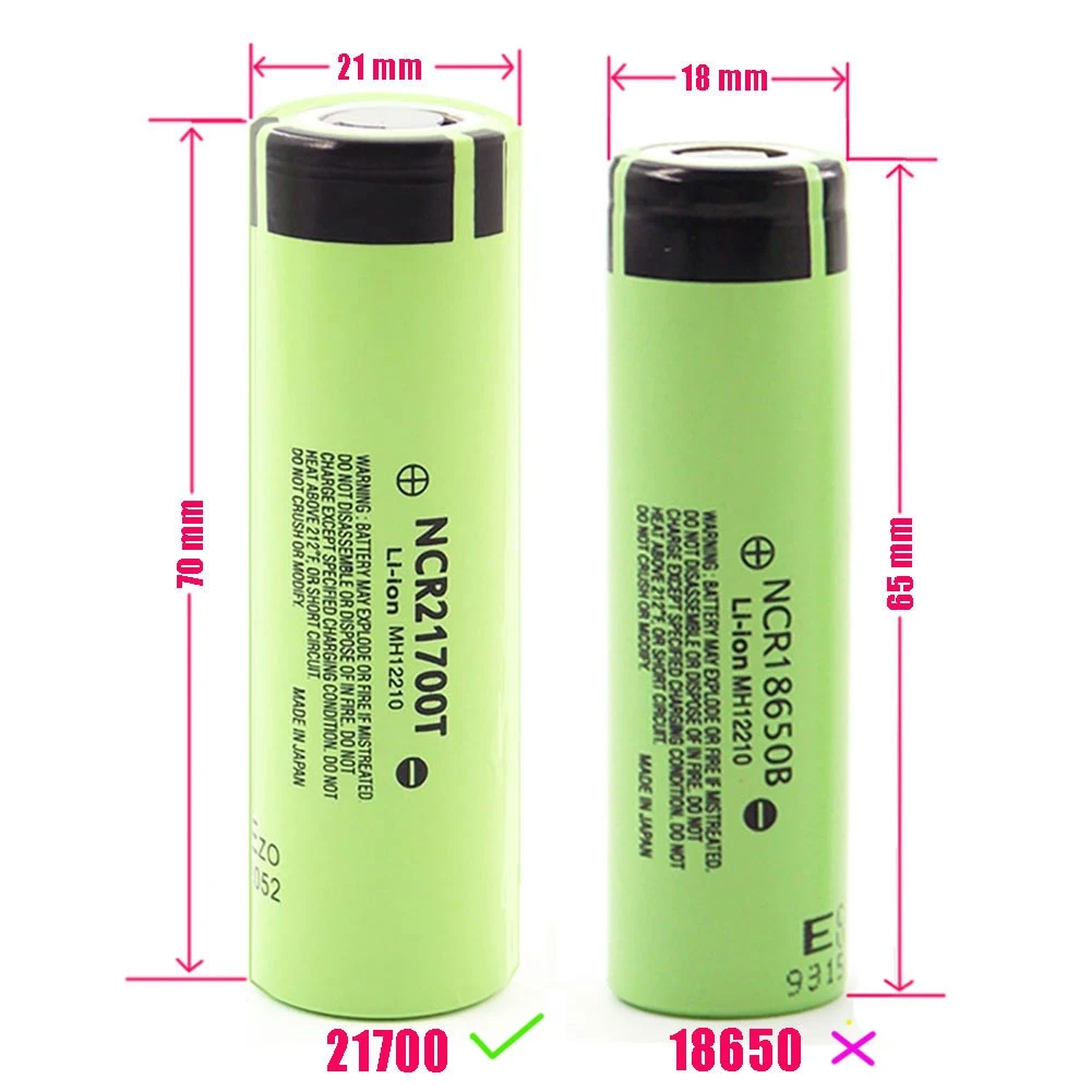 Carcasa batería Bosch 18V BAT618 para 5 celdas 2170 con PCB - imagen 2