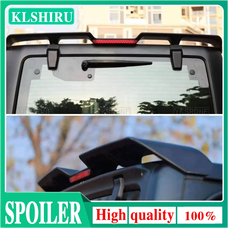 Alerón trasero techo Jeep Wrangler JK/JL 2018-2024 con luz freno