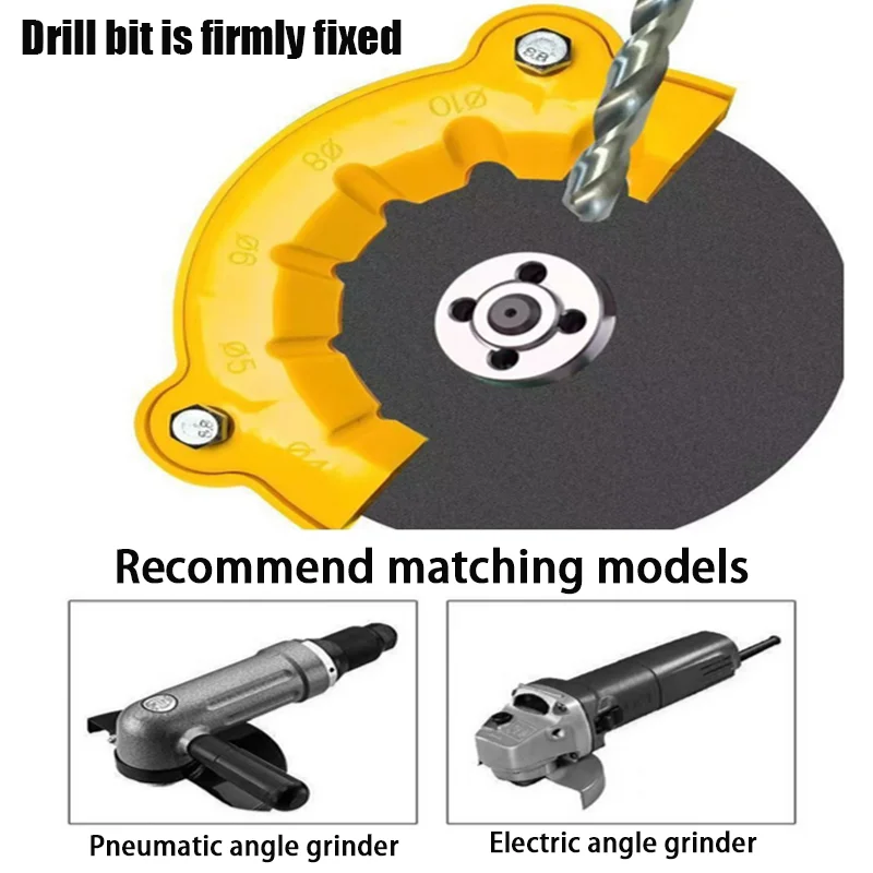 Afilador de brocas 4-12 mm compatible con amoladora angular - imagen 3