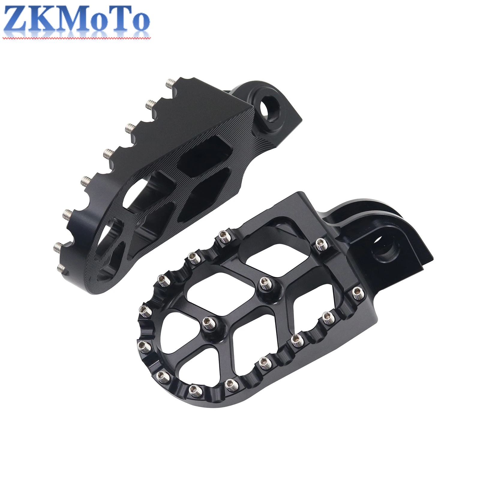 Reposapiés CNC para KTM 690 990 1290 – Pedales apoyo EXC - imagen 5