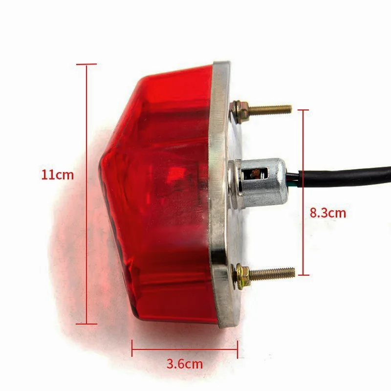 Piloto trasero Lucas Replica 525 12 V para Triumph BSA - imagen 4
