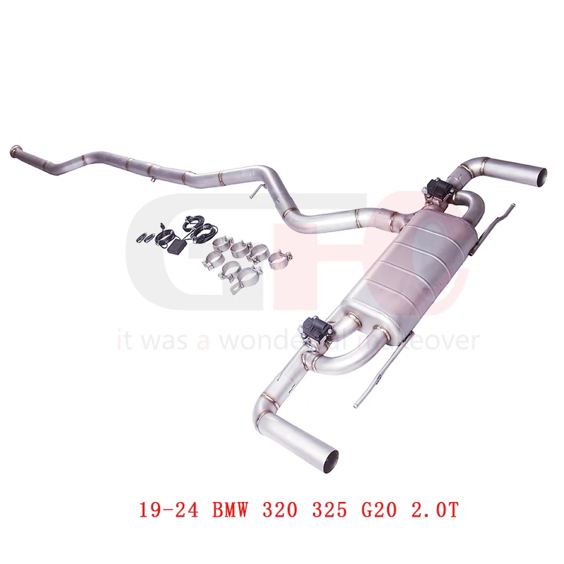 GFC Escape catback con válvula – BMW G20 320/325 2.0T 19-24 - imagen 3