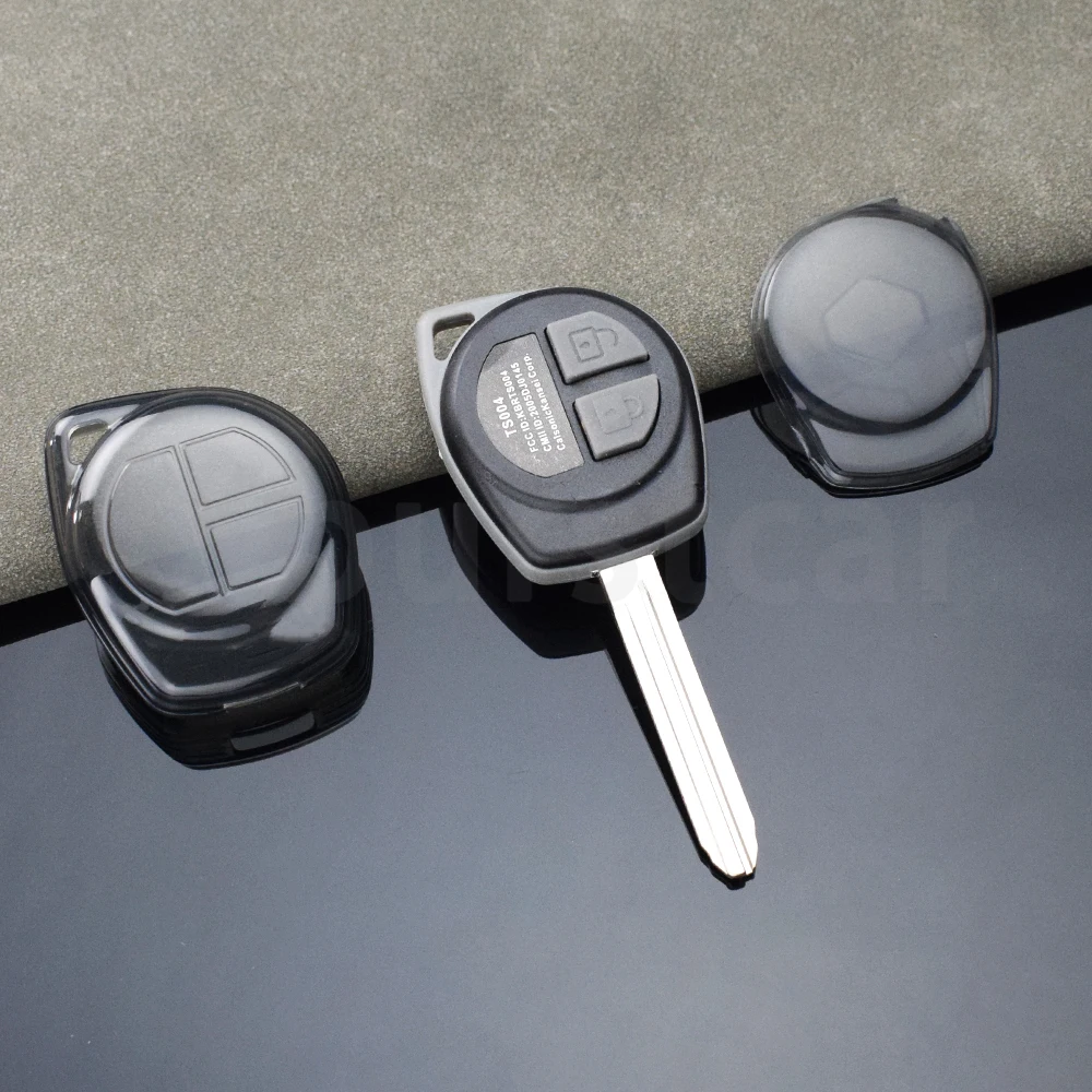 Funda TPU transparente para llave Suzuki – Swift Vitara SX4 - imagen 4