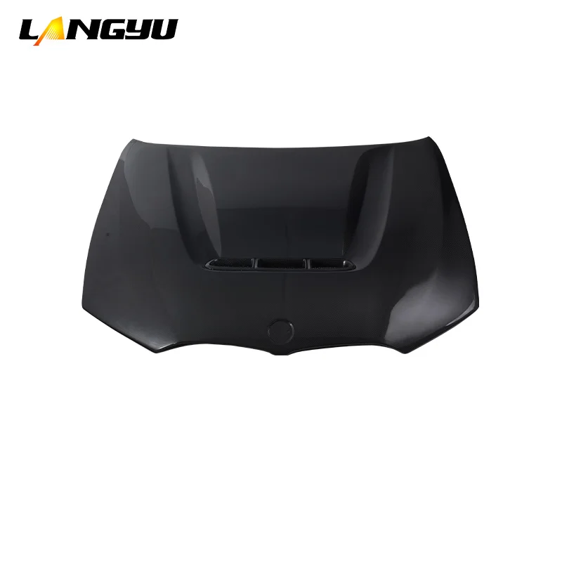 Cubierta de motor de carbono Langyu estilo CS para BMW Serie 3 G20 - imagen 3