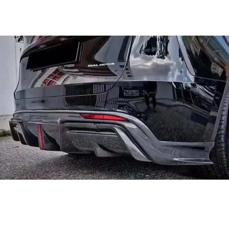 Difusor trasero IMP estilo carbono para Tesla Model Y – Kit carrocería - imagen 2