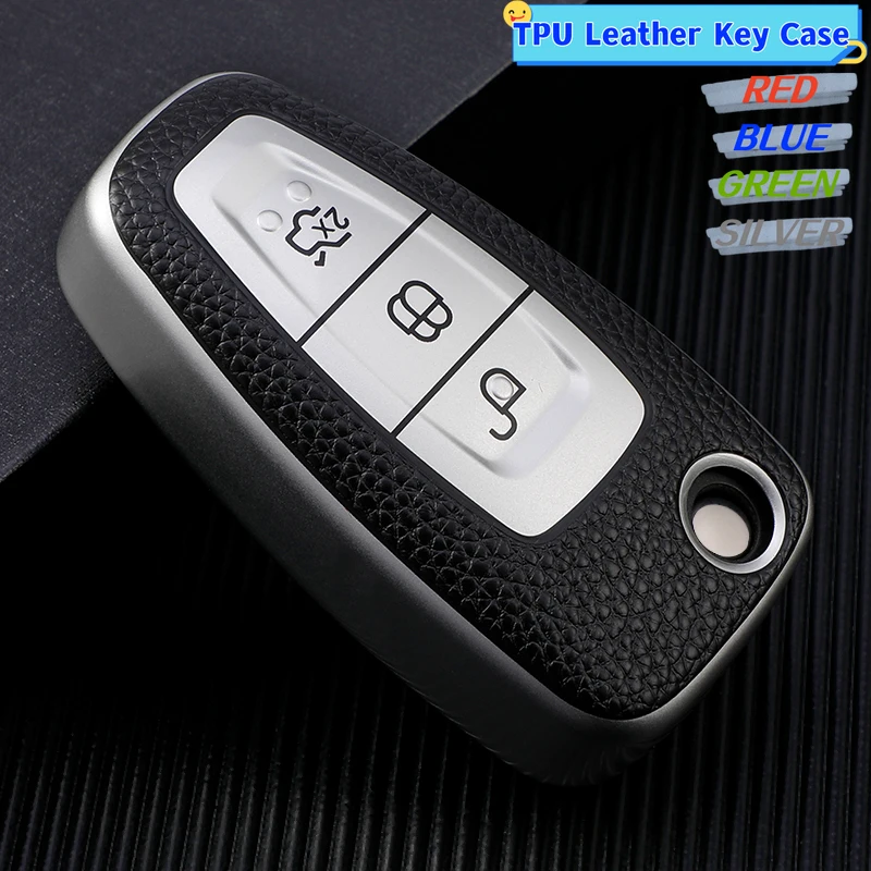 Funda de llave en cuero TPU para Ford - Ranger, Focus, Mondeo - imagen 4