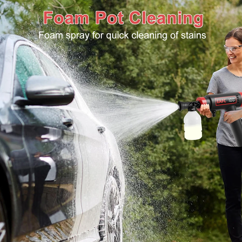 EAFC Pistola de agua a presión inalámbrica para coche - imagen 3