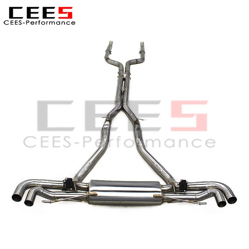 Escape cat-back con válvulas Edades para BMW X5 M60i G05 4.4 - imagen 2