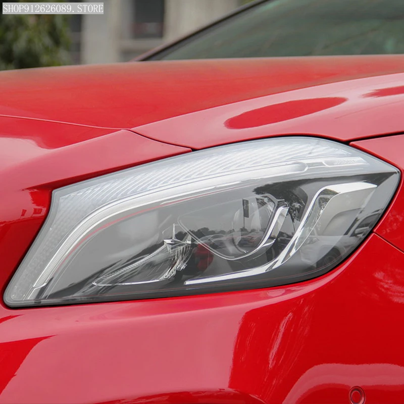 Película protectora para faros TPU ahumada – Mercedes A45 AMG W176 - imagen 5