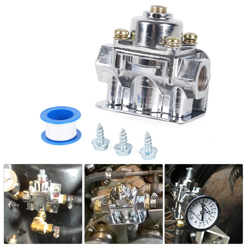Regulador de presión de combustible Holley Edelbrock 3/8 NPT - imagen 5