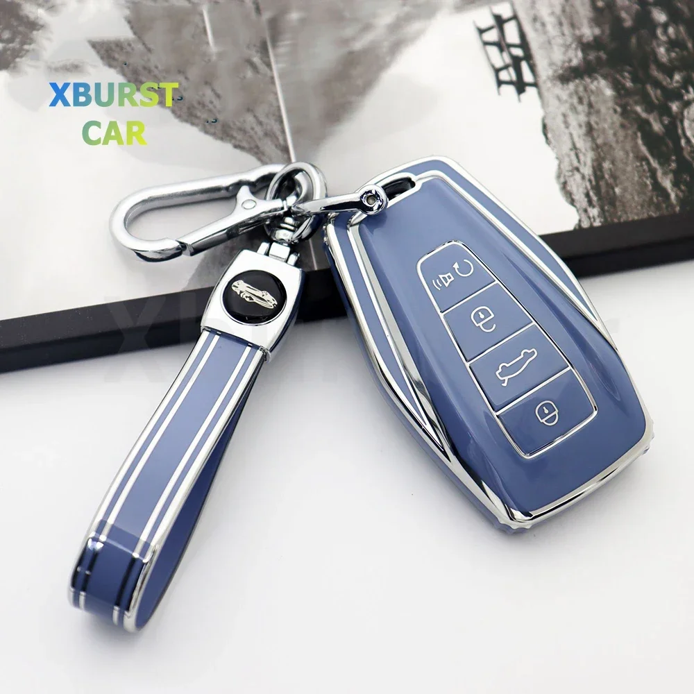 Funda de TPU para llave Geely Coolray, Atlas y Emgrand X7