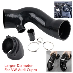 Manguera codo silicona entrada turbo EVO EA888 – VW Golf 8 Audi Cupra