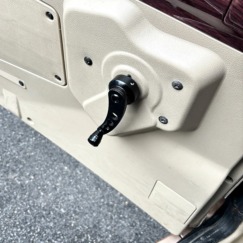 Juego de Manija de Ventana de Coche Universal, Enrollador Elevador de Repuesto, Manivela Elevadora - imagen 4