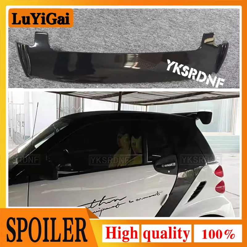 Alerón trasero ABS sin pintar para Smart Fortwo/Forfour 451/453