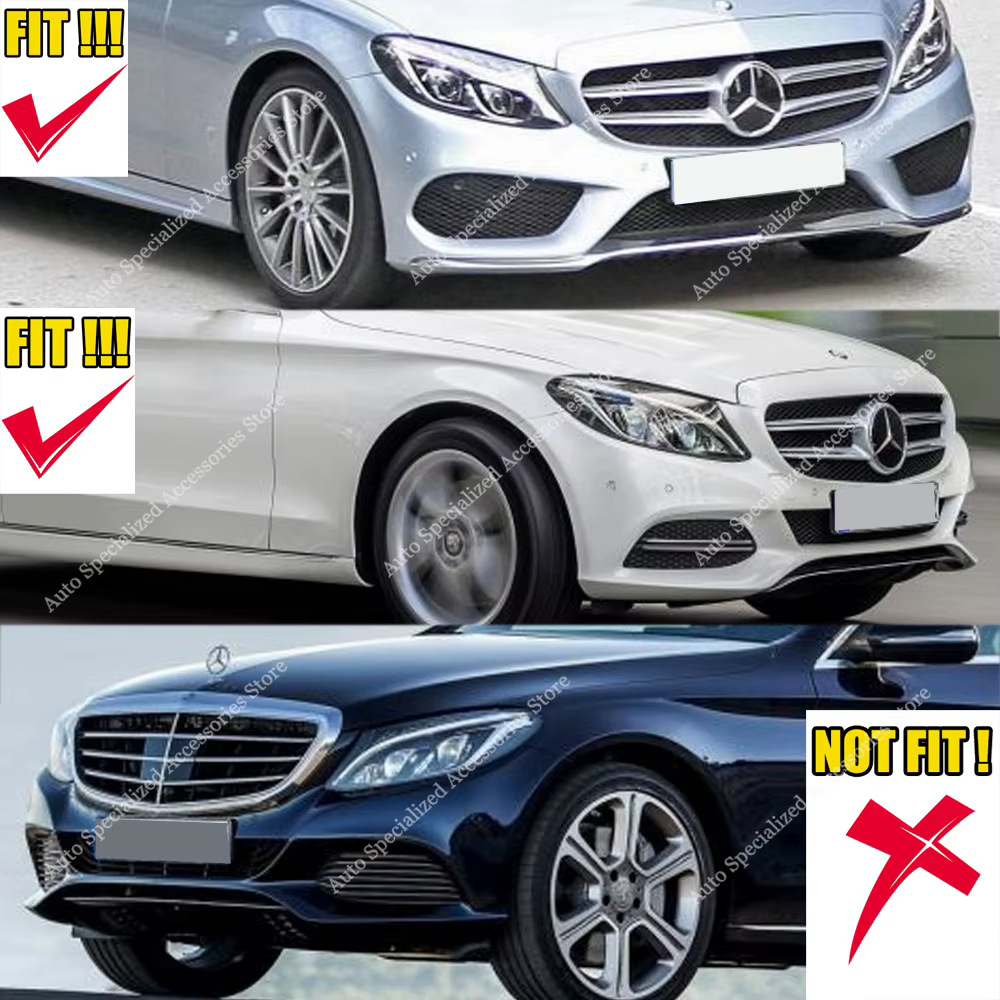 Rejilla delantera estilo GT para Mercedes Clase C