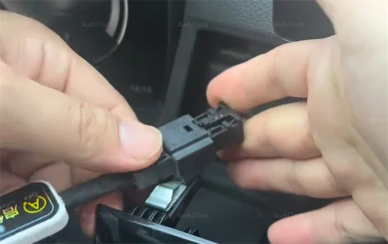 Detalle de la conexión del cable