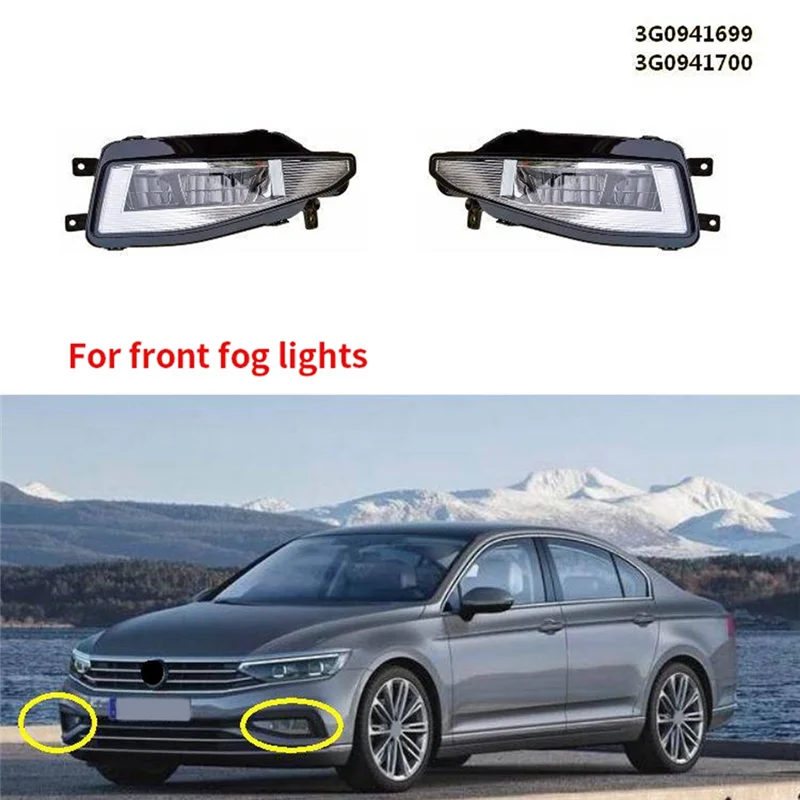 Luz antiniebla delantera izquierda 3G0941700 – VW Magotan PASSAT B9 2020-2022 - imagen 5