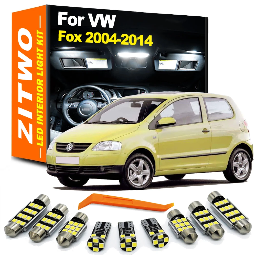 Kit de bombillas LED interiores ZITWO para Volkswagen Fox MK1