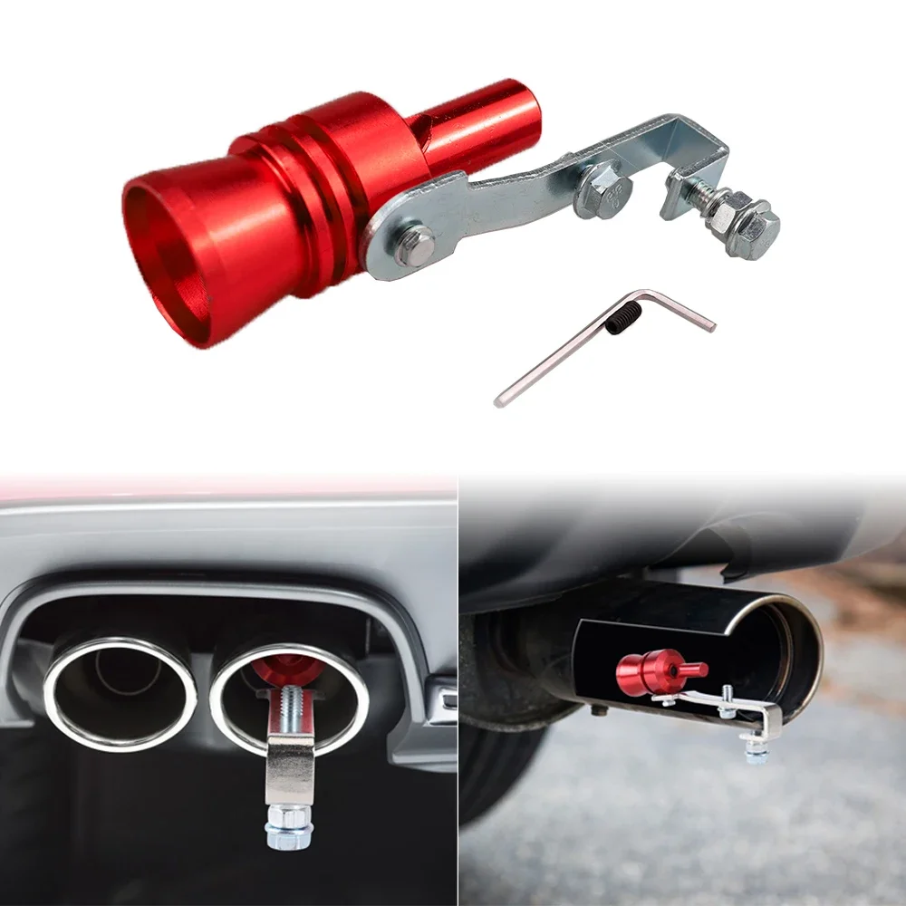 Silenciador con simulador de sonido turbo universal para coche - imagen 2