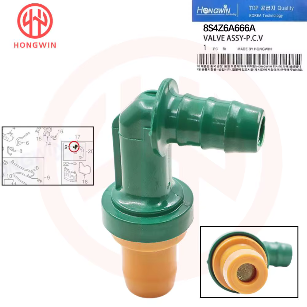 Válvula PCV 8S4Z6A666A para Ford Fusion, Escape, Transit