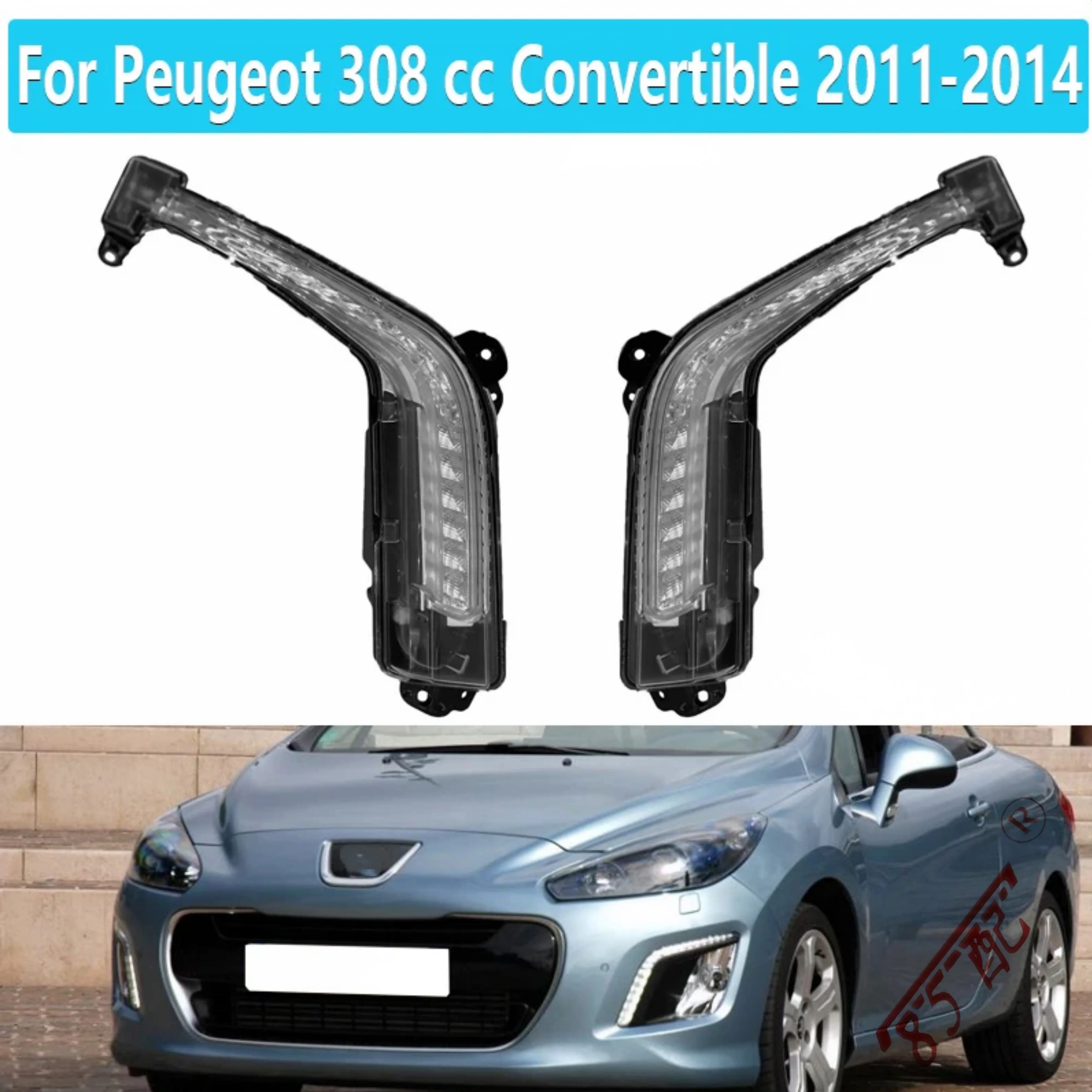 Luces diurnas 6206X4 6208X4 para Peugeot 308 2007-2016