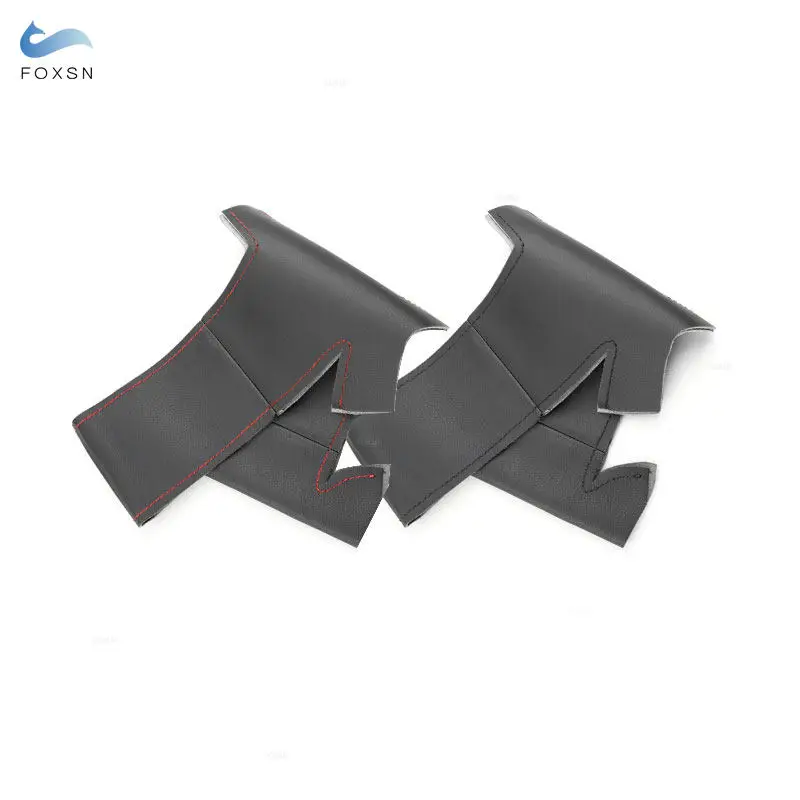 Funda de volante de cuero para VW Golf 6, Caddy, Tiguan - imagen 2