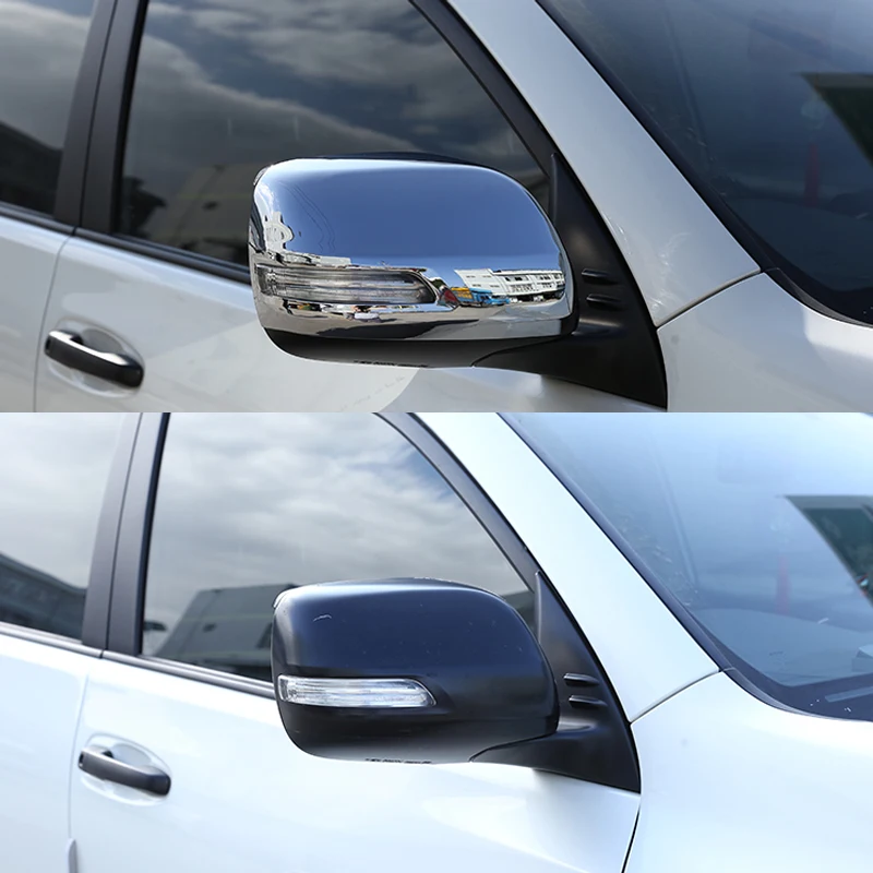 Tapa de retrovisor cromada ABS Toyota Land Cruiser Prado 150 - imagen 4