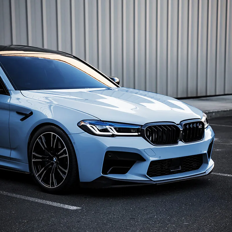 Parachoques divisor BMW M5 F90 2021-2024 con splitter y alerón - imagen 4