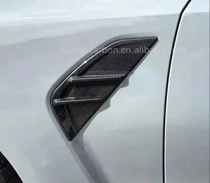 Toma de aire de guardabarros fibra de carbono para BMW M3 M4 G80 G82 - imagen 5
