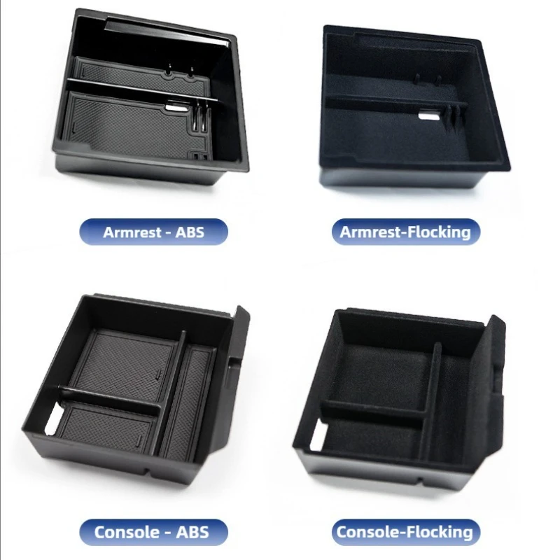 Organizador oculto de apoyabrazos central para Tesla Model Y Juniper - imagen 2