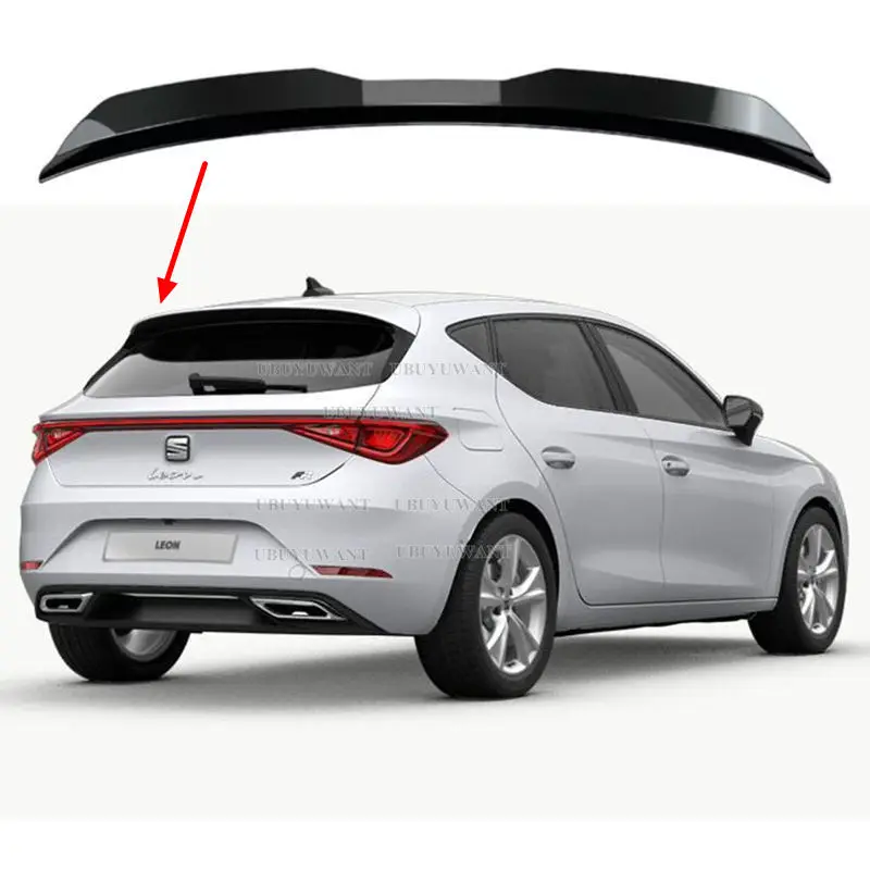 Alerón de techo Seat León Mk4 negro brillante