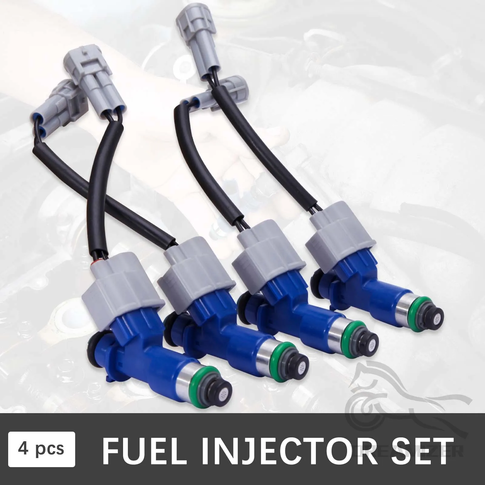 Inyectores de combustible 16450-RWC-A01 410cc – Honda Civic K20 K24 - imagen 2
