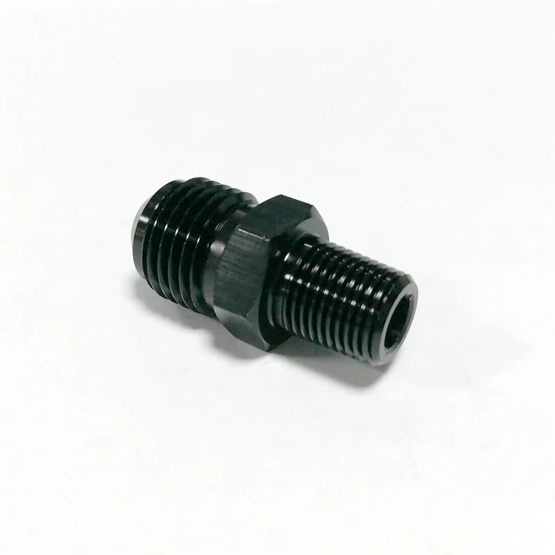 Adaptador AN6 a 1/8 NPT de aluminio para aceite y combustible - imagen 4