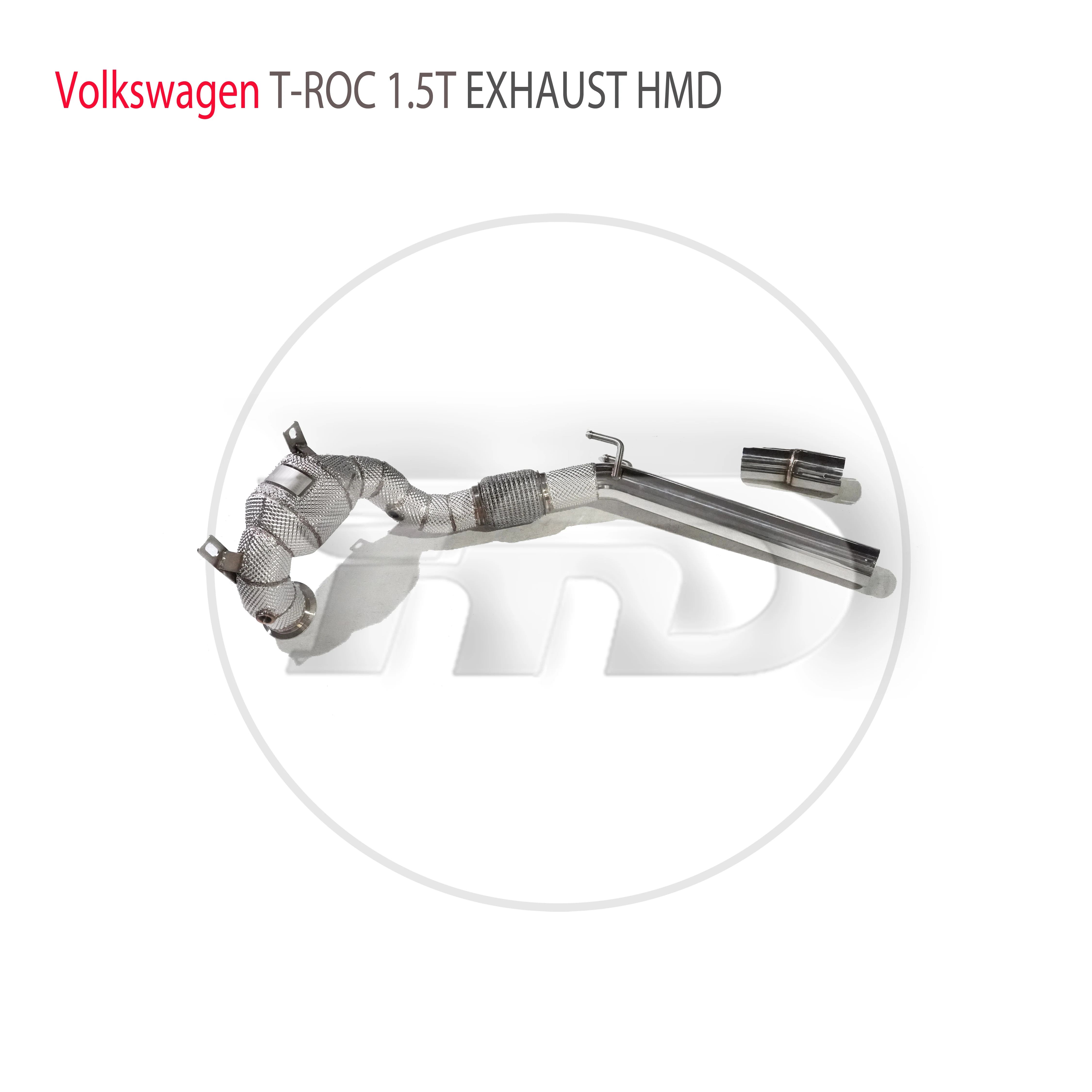 Bajante alto flujo HMD sin catalizador para VW T-ROC 1.5 TSI - imagen 4