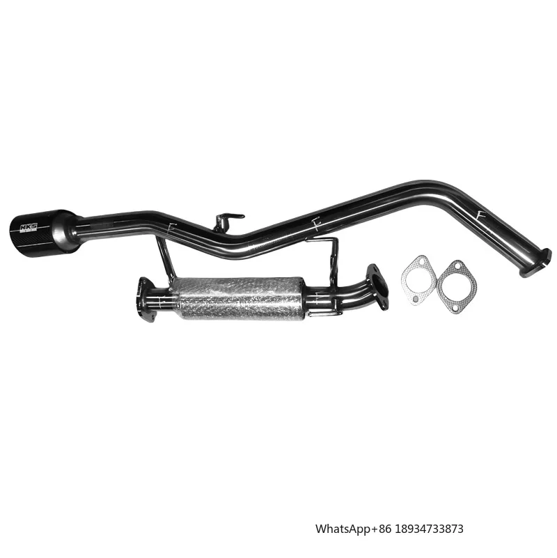 Escape deportivo HKS ISUZU D-MAX 1.9T fibra de carbono - imagen 2